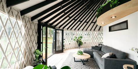 Move Into A Modern Foliage Filled Yurt — Sunset Magazine