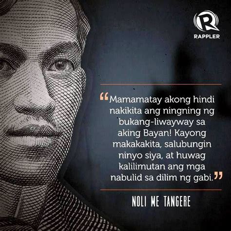 Best Noli Me Tangere Quotes Tagalog