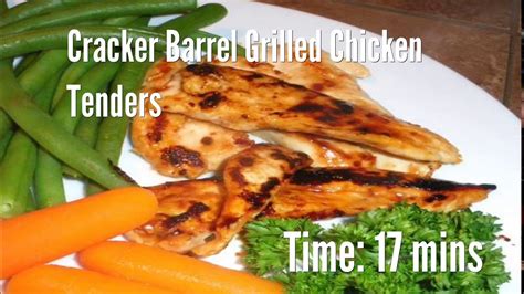 Cracker barrel grilled chicken recipe. Cracker Barrel Grilled Chicken Tenders Recipe - YouTube