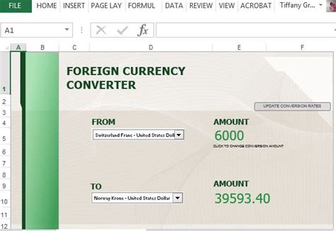 Currency Converter For Excel