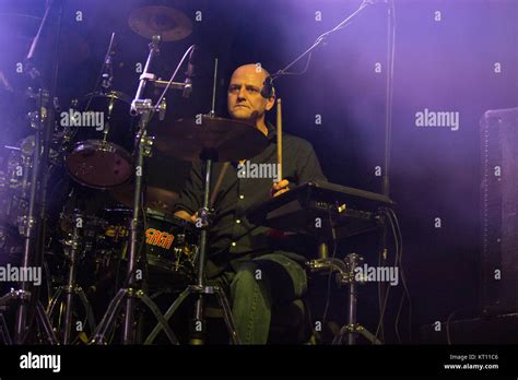 The Canadian Rock Band Saga Performs A Live Concert At Rockefeller In Oslo Here Drummer Mike