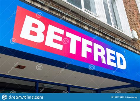 The Betfred Logo Editorial Stock Photo Image Of Betting 187375403