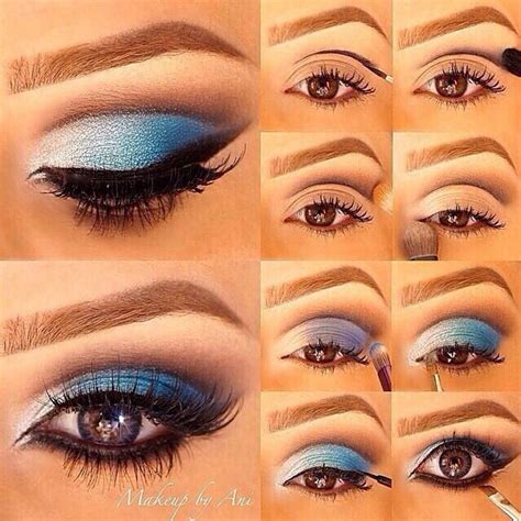 How To Apply Blue Eyeshadow Correctly Usa Fashion Trends Ombretto