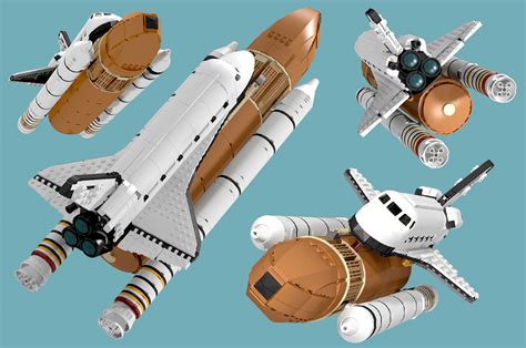 I am such a fan of this design and was very sad that it was not approved to become an official lego set. Fan-designed LEGO space shuttle stacks up to Saturn V ...