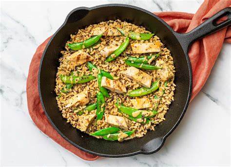 Peanutty Grilled Chicken Pea Snaps Fried Rice Hungryroot