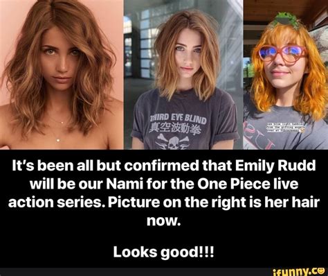 1 day ago · here are the five new cast members: Will be our Nami for the One Piece live action series. Picture on the right is her hair now ...