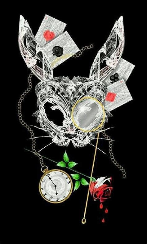 Alice In Wonderland White Rabbit Wallpaper
