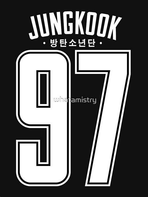 Camiseta Bts Jungkook 97 De Whatamistry Redbubble