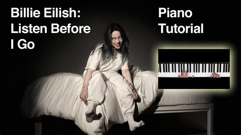 Listen Before I Go Billie Eilish Piano Keyboard Tutorial Chords Chordify