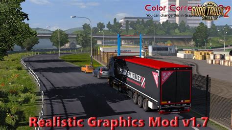 Realistic Graphics Mod V17 127x Ets2 Euro Truck Simulator 2 Mod