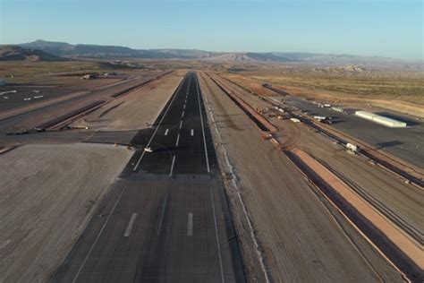 Contractors Wrap Up Runway Construction As St George Regional Airport