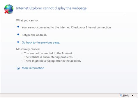 Fix Internet Explorer Cannot Display The Webpage Richannel
