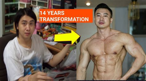 14 Years Bodybuilding Transformation Youtube