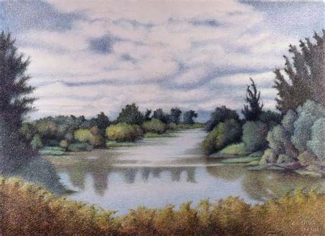 This is a simple landscape drawing for beginner's level with colour pencils inside a. Priscilla Humay is a talented, established artist, who ...