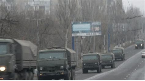Ukraine Crisis Russian Troops Crossed Border Nato Says Bbc News