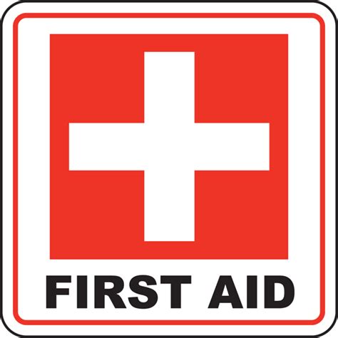 First Aid Signage Clipart Best