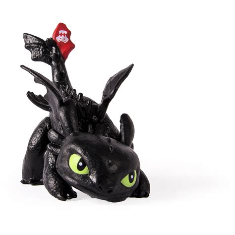 Dreamworks Mini Dragons Figure Toothless Nightfury Crouching