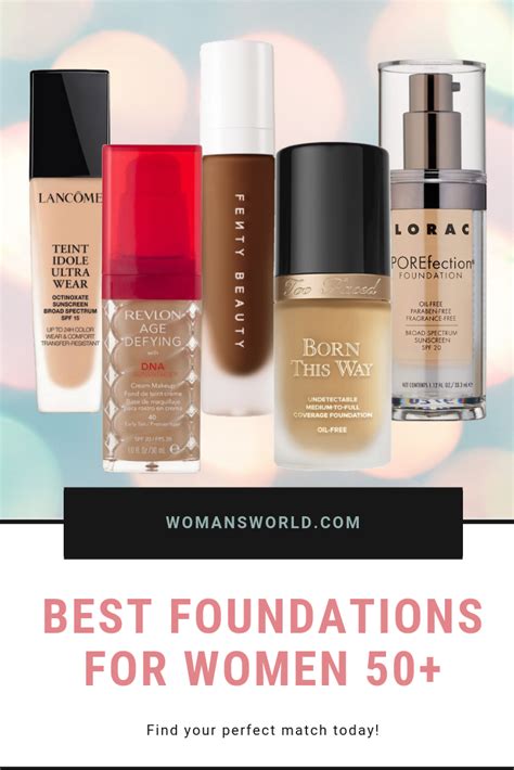 15 Best Foundation For Over 50 For That Beautiful Youthful Glow