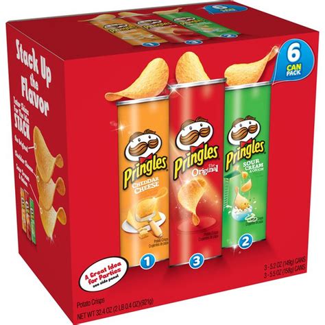 Pringles Potato Crisps Chips Variety Pack A Great Idea For Parties