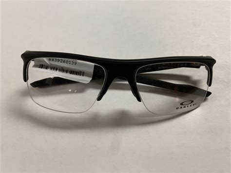 new oakley plazlink ox8061 0156 satin black frame eyeglasses demo lens 56 19 140 ebay