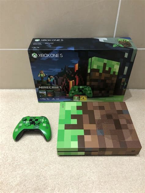 Microsoft Xbox One S 1tb Minecraft Limited Edition Usado Mercado Libre