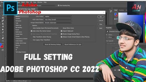 How To Set Preferences Settings Of Adobe Photoshop Cc 2022 Settings