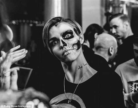 Ruby Rose With Nick Jonas As She Attends Halloween Bash With Phoebe