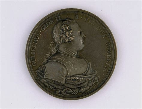 Bronze Medal Commemorating The Battle Of Culloden 1746 Online