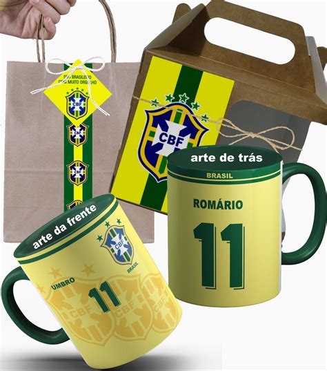 Esse foi uma das temporadas da seleção brasileira que não sofreu derrotas. Caneca Brasil Seleção Brasileira 1994 com Seu Nome e Nº no ...