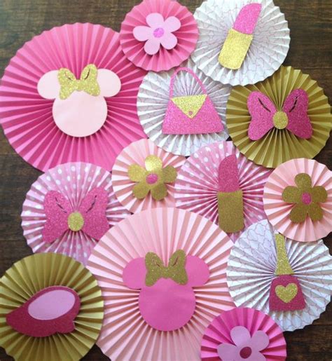 Minnie mouse en dorado y rosa - Dale Detalles