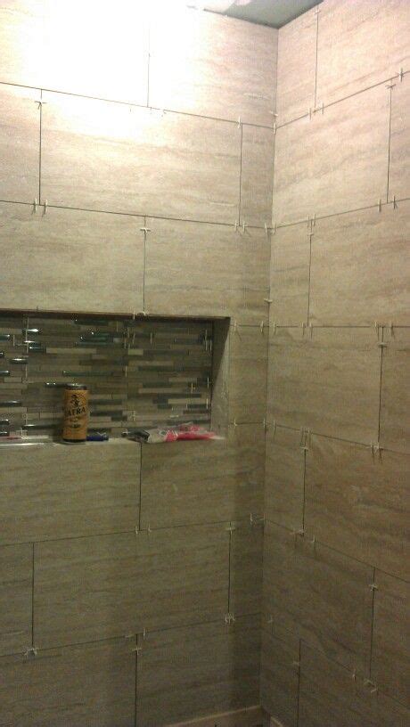 12x24 Horizontal Tile Brick Pattern Shower Bathroom Shower Walls