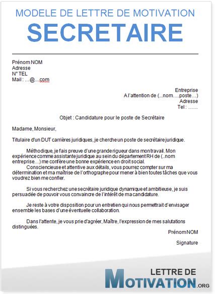 Lettre de motivation secrétaire médicale impressionnant 12 lettre. Lettre De Motivation Gratuite SecrÃ©taire MÃ©dicale Sans ...