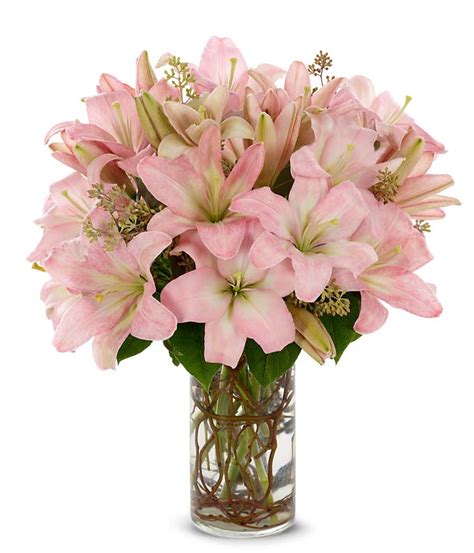 Stunning Pink Lilies At From You Flowers