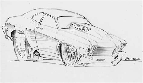 Hamb Hotrod Art Cartoon Car Drawing Car Cartoon Cool Car Drawings