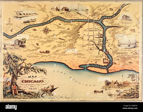 1880s Chicago Map Hi Res Stock Photography And Images Alamy