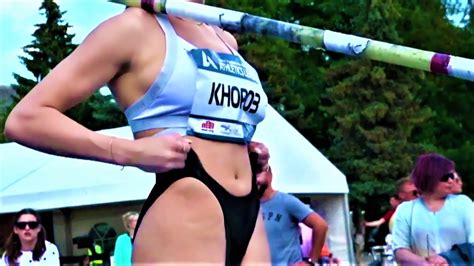Polina Knoroz Women S Pole Vault Athletics League Jump Festival Tver YouTube