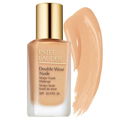 Estee Lauder Double Wear Nude Water Fresh Makeup SPF 30 Fondotinta 1W2 Sand