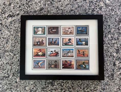 Duck Stamp Display Frame Outdoor Stamps