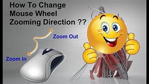 How To Change Mouse Wheel Zooming Direction In Autocad Zoomwheel