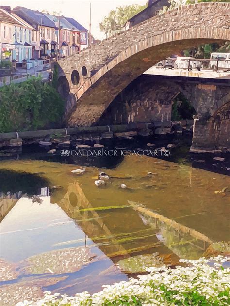 Calm Reflection The Old Bridge Pontypridd Dai Parker Flickr