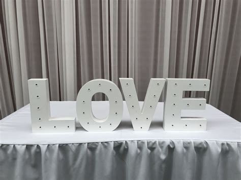 Love Light Up Sign Weddings Of Distinction