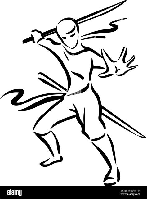 How To Draw Ninja Poses