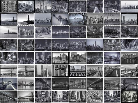 Collage Of New York City Tapet Fototapet By Happywall