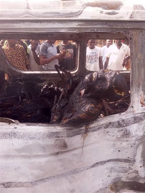 Passengers Burnt Beyond Recognition In Fatal Accident Along Enugu