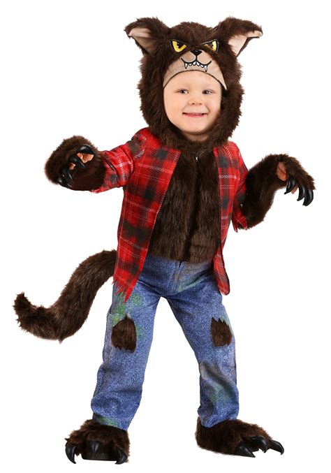 Toddler Werewolf Brown Costume Exclusive Made By Us