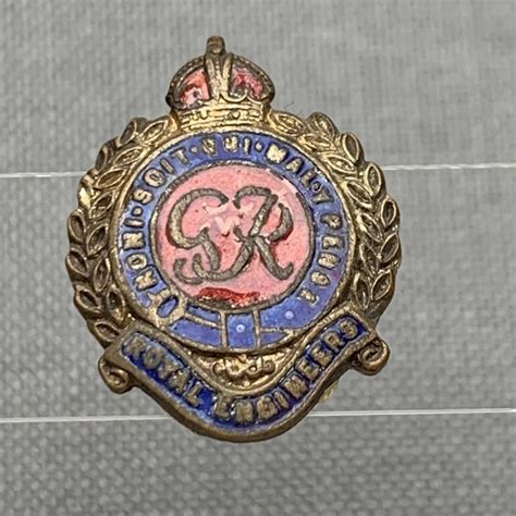 British Royal Engineers Corps Old Comrades Association Oca Lapel Badge