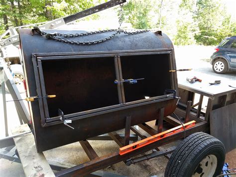 Try some of these mouth watering recipes. 275 oil tank on a trailer build - SmokerBuilder.com | Diy ...