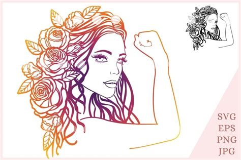 Girl Power Svg Woman Power Svg 685137 Cut Files Design Bundles