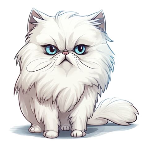 Persian Cat Clipart 24077550 Png