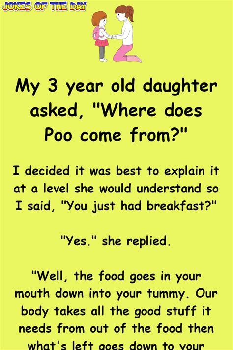 Clean jokes are new generation jokes. Parenting Humor: The little girl asks her Mummy a very ...